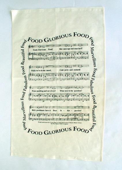 Tea Towel Food Glorious Food