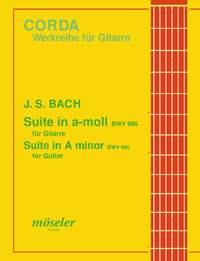 Suite a-Moll (orig. g-Moll) BWV 995