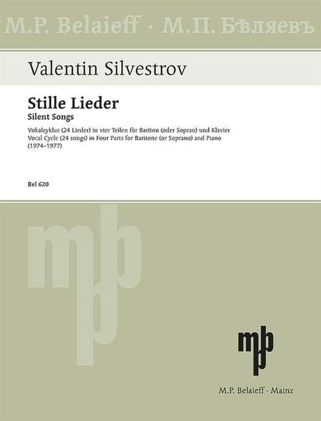 Valentin Silvestrov: Stille Lieder