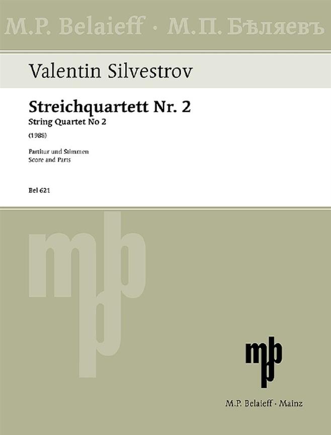 Valentin Silvestrov: Streichquartett Nr. 2