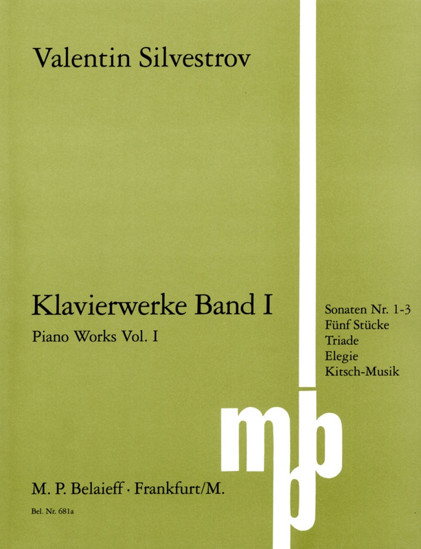 Silvestrov: Klavierwerke Vol. 1