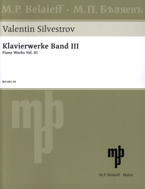 Silvestrov: Klavierwerke Vol. 3