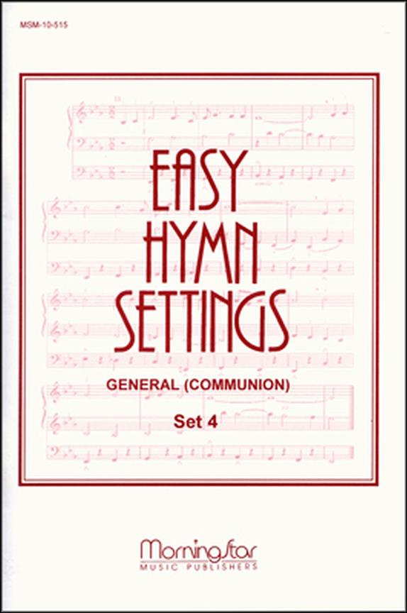 Easy Hymn Settings- General-Communion Set 4