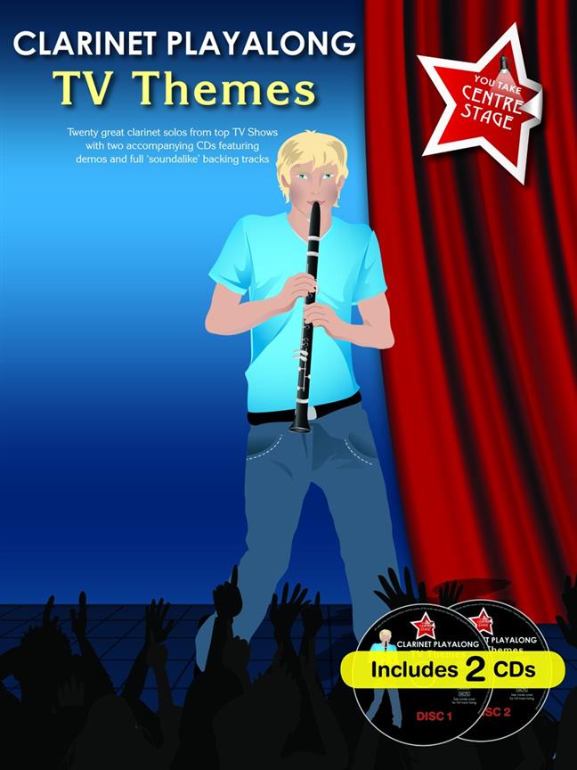 You Take Centre Stage: Clarinet Playalong TV Themes