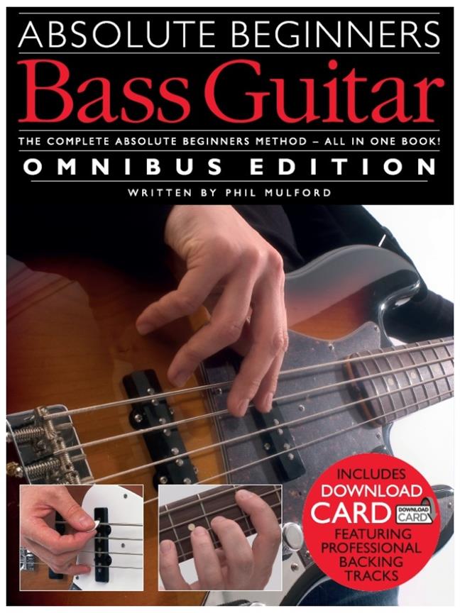 Absolute Beginners: Bass Guitar - Omnibus Edition (Book/Audio Download)