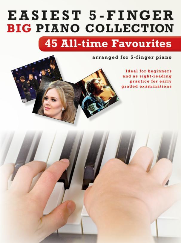 45 All-Time Favourites(Easiest 5-Finger Piano Col.)