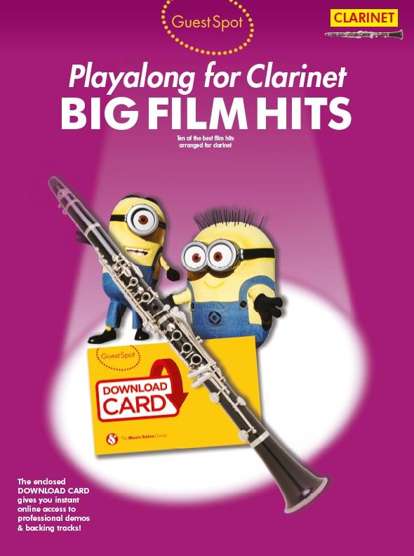 Guest Spot: Big Film Hits Playalong for Clarinet