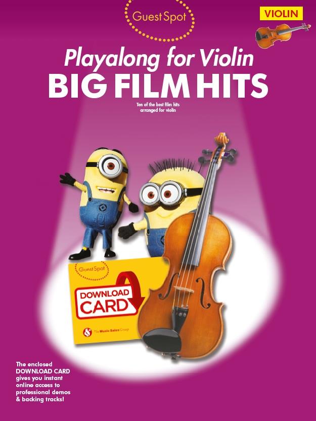 Guest Spot: Big Film Hits Playalong for Violin