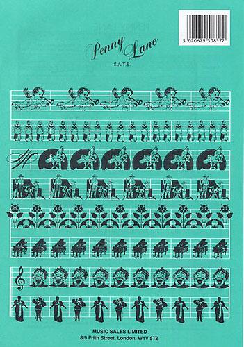 The Beatles: Penny Lane (SATB/Piano)