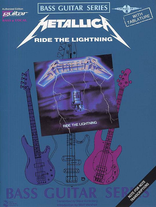 Metallica - Ride The Lightning(Play It Like It Is Bass)