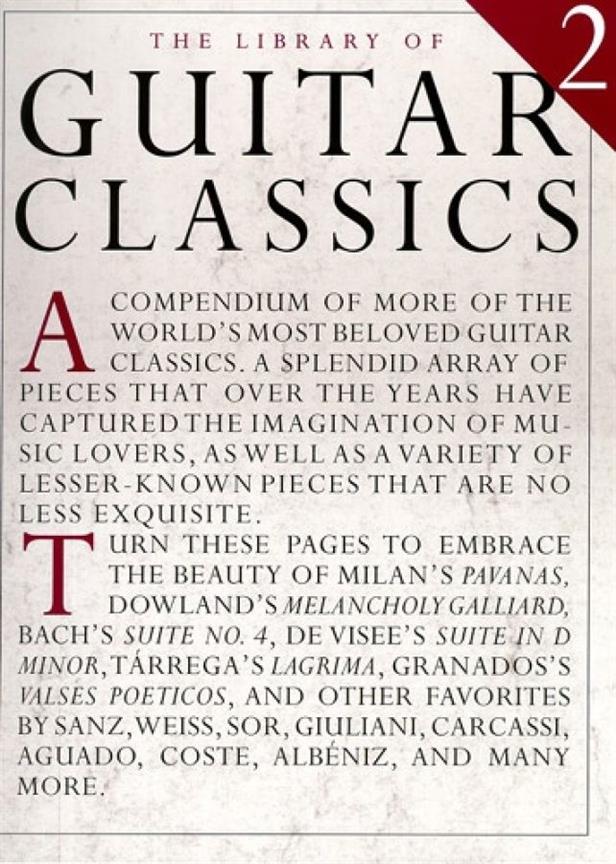 Library Of Guitar Classics 2