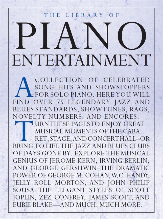 The Library Of Piano Entertainment