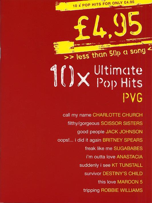 ?4.95-10 Ultimate Pop Hits