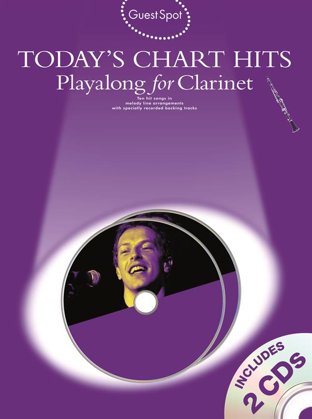 Guest Spot: Today's Chart Hits - Playalong for Clarinet 