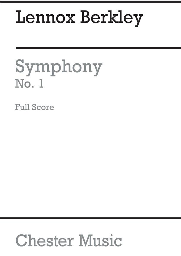 Lennox Berkeley: Symphony No.1 Op.16 (Miniature Score)