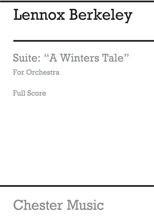 Lennox Berkeley: Suite From The Winter's Tale Op.54 (Miniature Score)