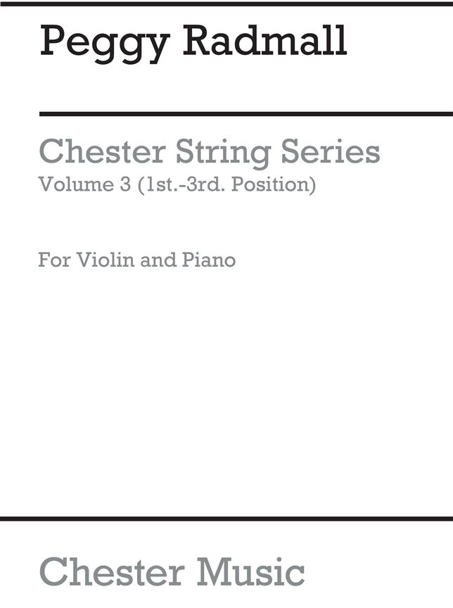 Peggy Radmall: Chester String Series Violin Book 3