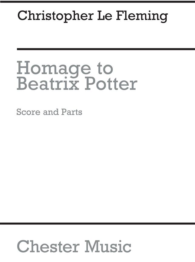 Fleming: Homage To Beatrix Potter (Score and Parts)