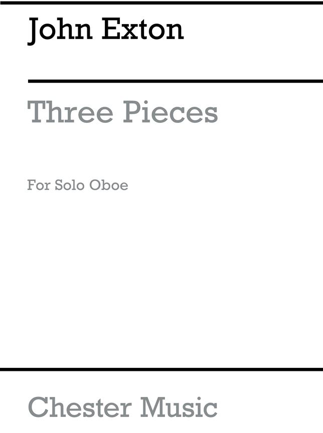 John Exton: Three Pieces for Oboe Solo