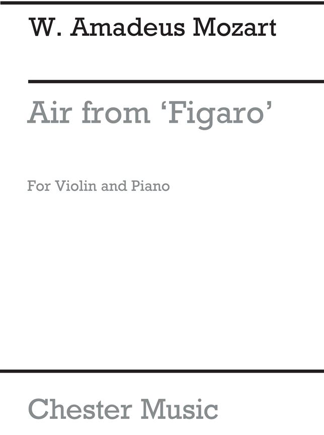 Mozart: Air From Figaro (Violin/Piano)