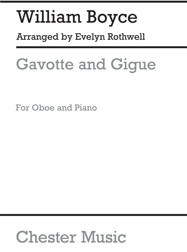 Boyce: Gavotte And Gigue For Oboe And Piano