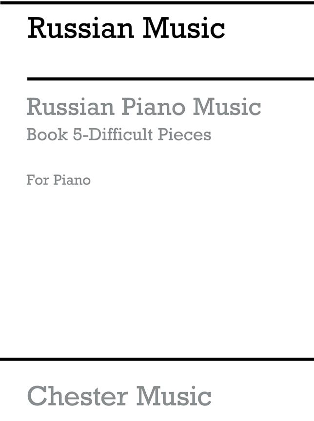 Weston Russian Piano Music Vol.5