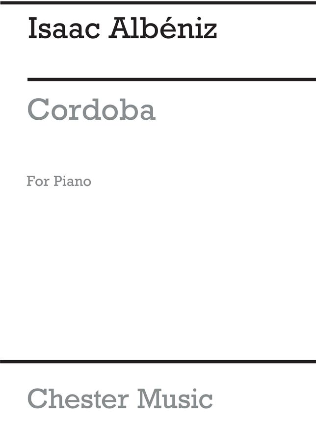 Issac Albeniz: Cordoba Op.232 No.4