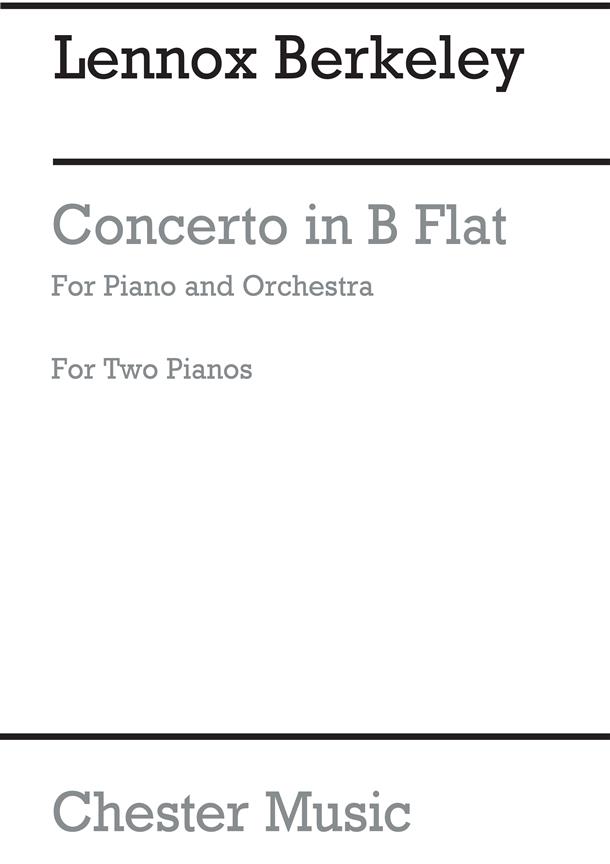 Lennox Berkeley: Piano Concerto In B Flat Op.29 (2 Piano Reduction)