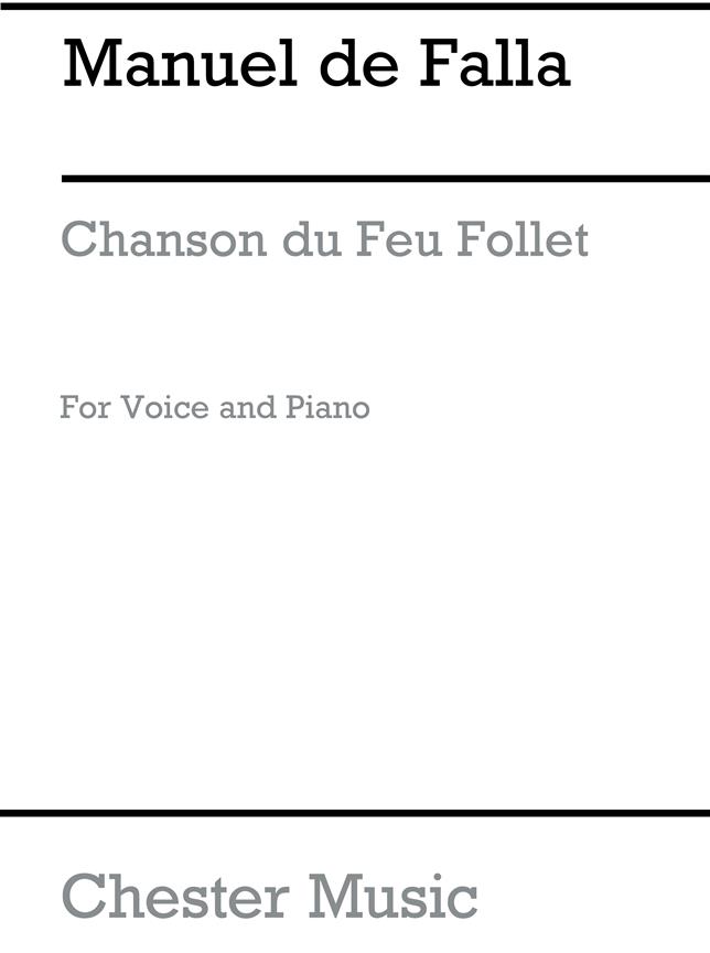 Manuel De Falla: Cancion Del Fuego Fatuo