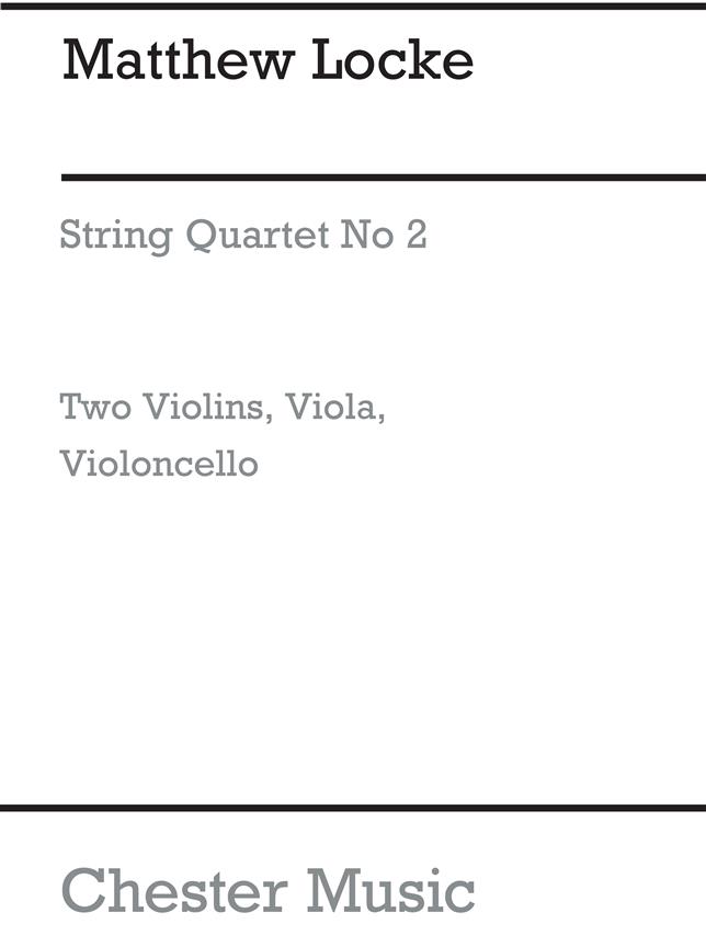 Locke, M/Warlock, P  String Quartet No.2  Parts