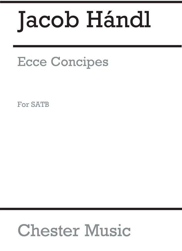 Jacob Handl: Ecce Concipies