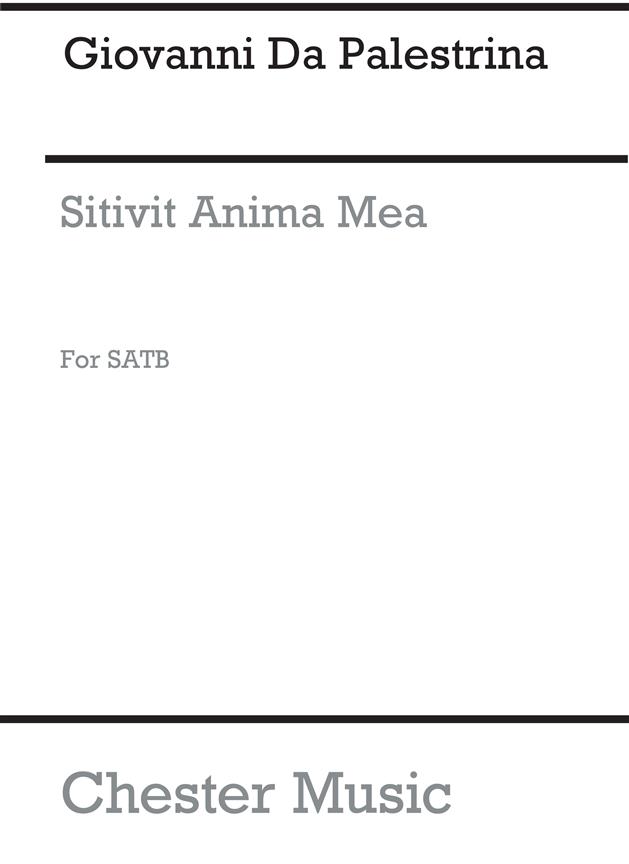 Palestrina: Sitivit Anima Mea SATB