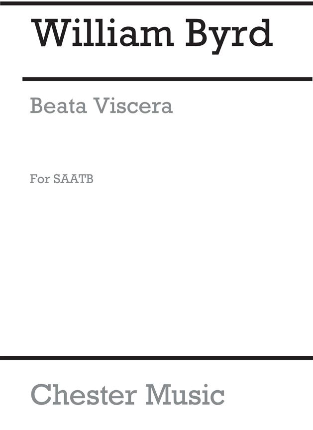 Byrd: Beati Viscera Ssatb/Pf Red.(L/E)(Hail Mary Full Of Grace)