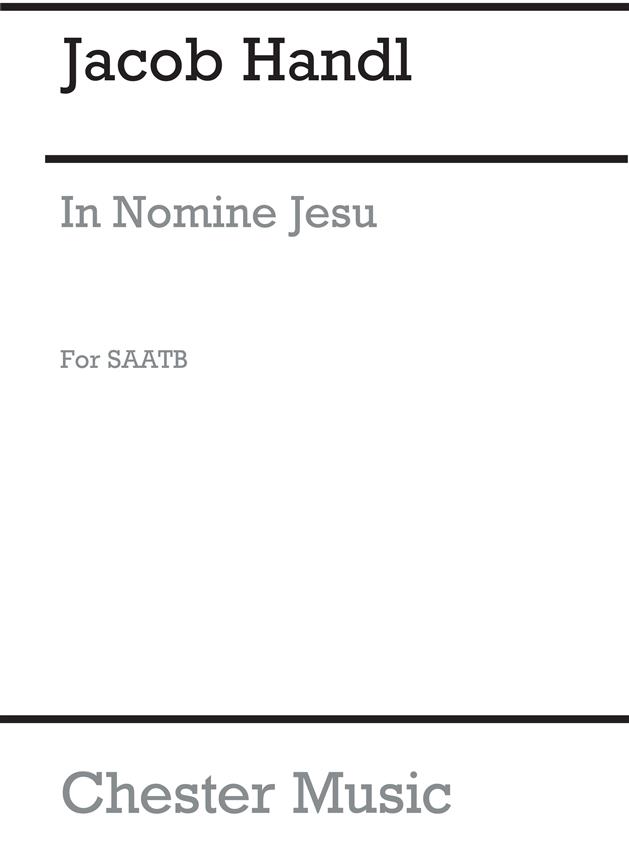 Jacob Handl: In Nomine Jesu