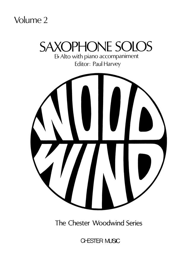 Saxophone Solos Volume 2 (Alto Saxophone)