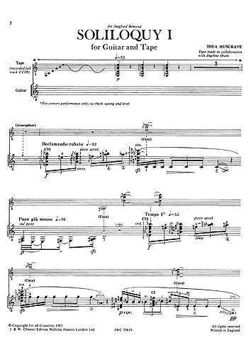 Soliloquy I Gtr/cass Gtr Part