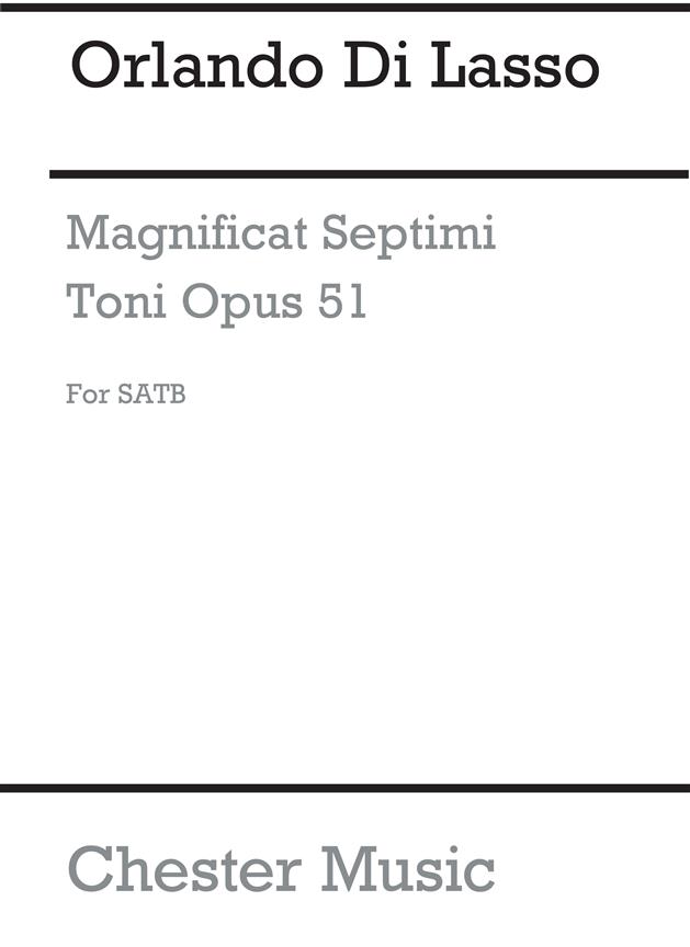 Orlande De Lassus: Magnificat Septimi Toni (Collins) (SATB)