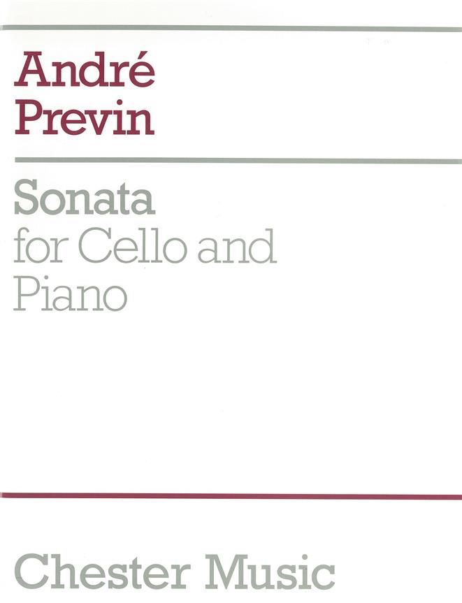 Andre Previn: Cello Sonata