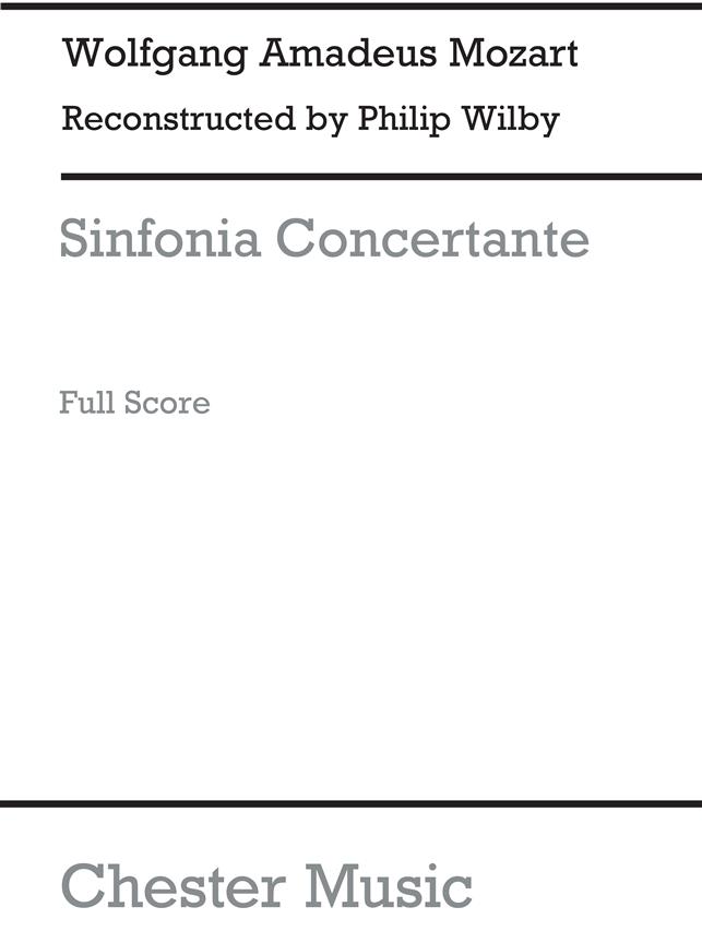 Mozart: Sinfonia Concertante in A (Wilby)