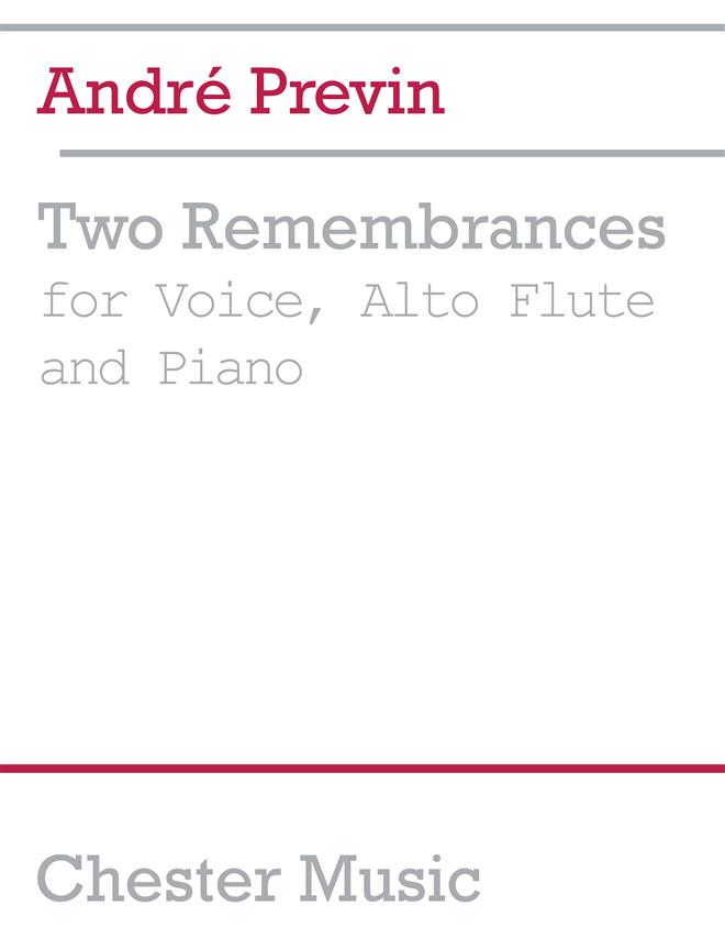 Andre Previn: Two Remembrances