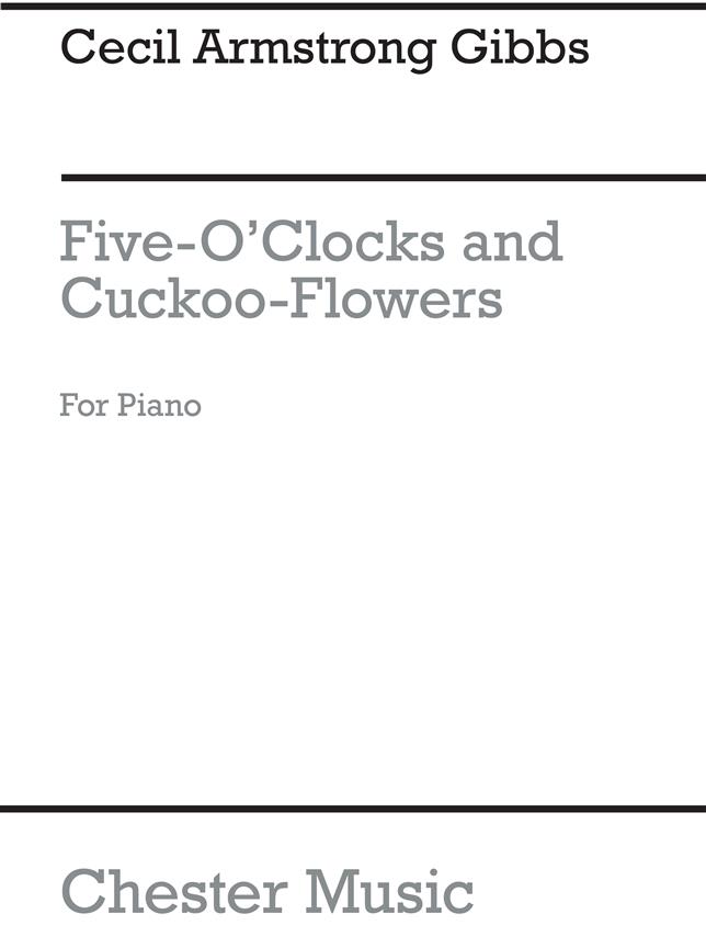 Armstrong Gibbs: Five-o'clocks/Cuckoo-flowers Op49 Nos.1-2 Piano