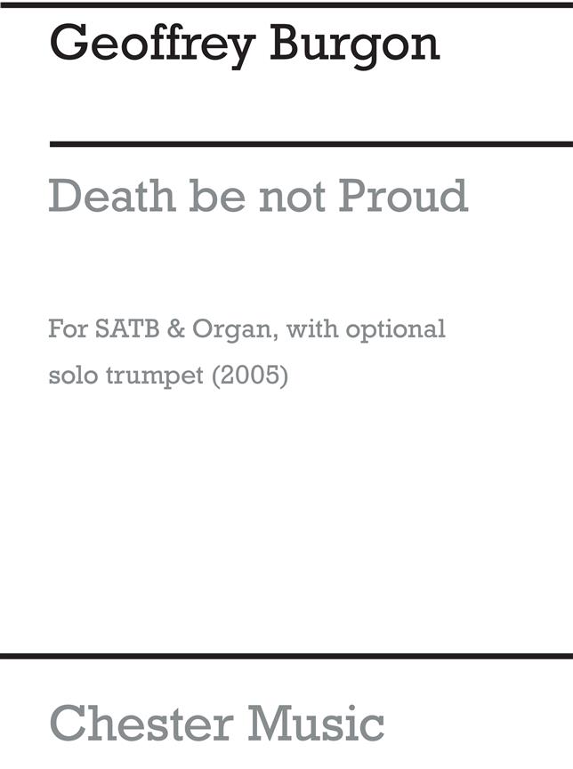 Geoffrey Burgon: Death Be Not Proud (Trumpet Part)