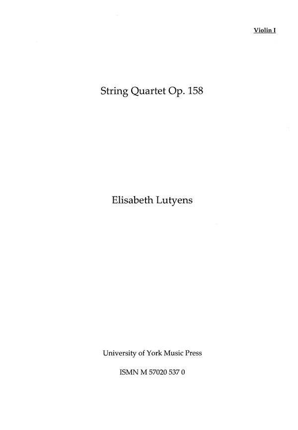 String Quartet Op.158