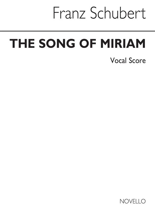 Schubert Song Of Miriam V/S