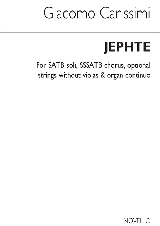 Carissimi: Jephte