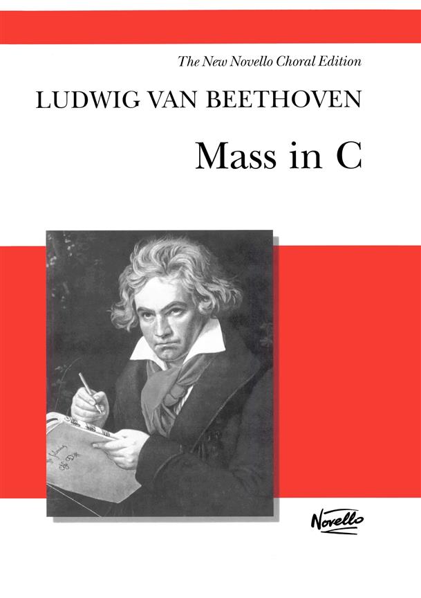 Ludwig van Beethoven: Mass In C Large Print (Vocal score)