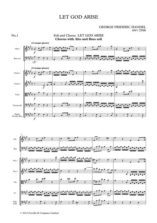 Handel: Let God Arise HWV256b (Chapel Royal Version)