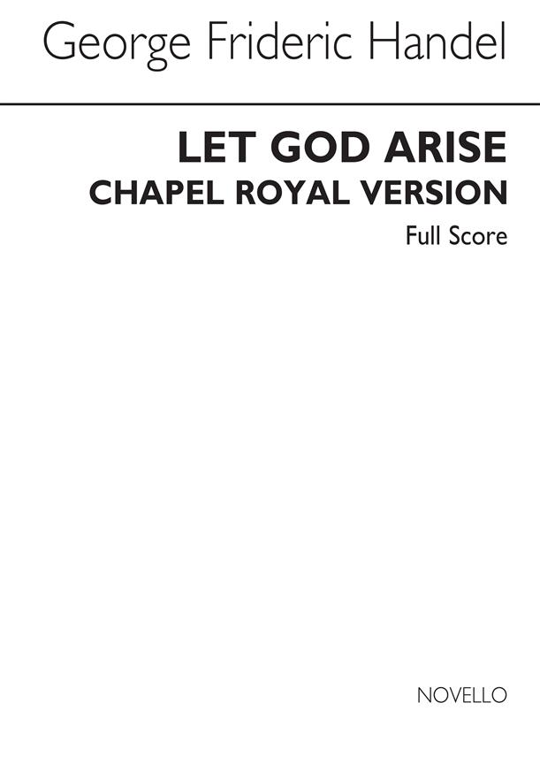 Handel: Let God Arise HWV256b (Vocal score)