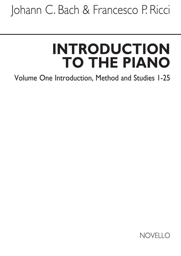 Introduction To The Piano Volume One