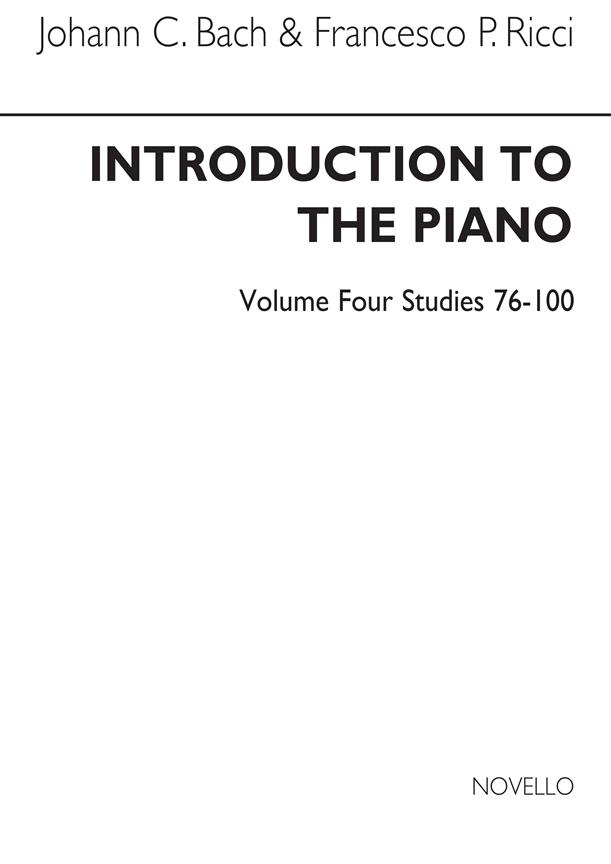 Introduction To The Piano Volume Four